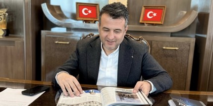 Başkan Halit Doğan'dan Sürmanşet Haber Dergisi'ne Yakın İlgi
